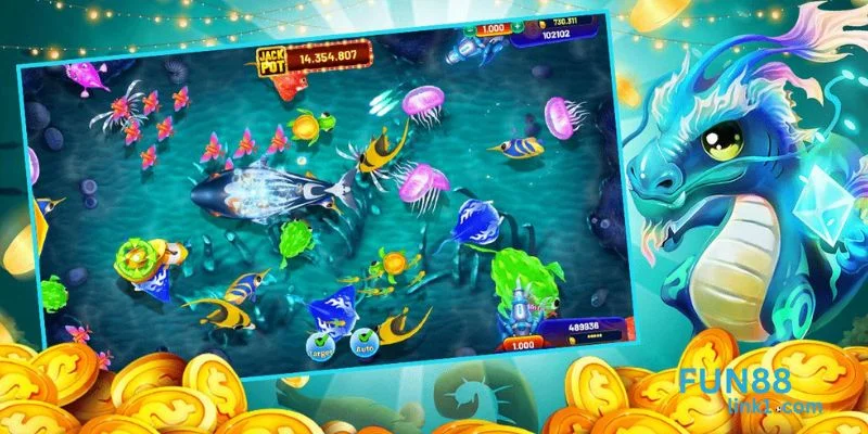 Điểm ấn tượng chỉ có ở game bắn cá ăn tiền thật tại Fun88.